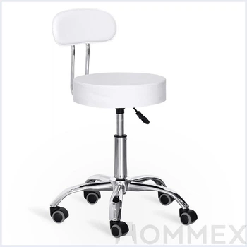 Кресло для мастера Hommex Elise Plus White (арт. H-125 White)