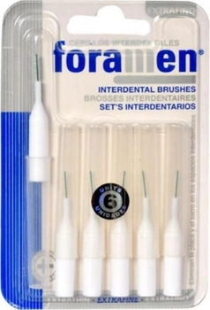 Міжзубні щітки Foramen Cepillo Interdental Extrafino 1.1 мм 6 шт (8414600444539)
