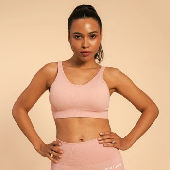 BeastPink Спортивний Топ Hyper Pink S - GymBeam BeastPink