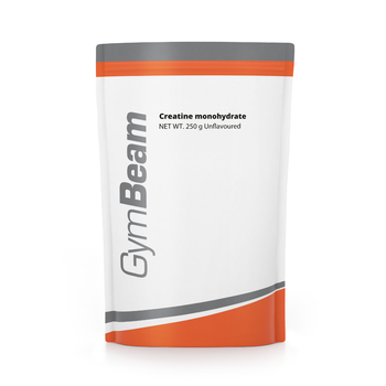 100% Креатин моногідрат 250 г без смакових добавок - GymBeam