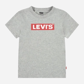 Дитяча футболка для хлопчика Levi's 8EJ764-C87 110-116 см (6A) Сіра (3666643026080)