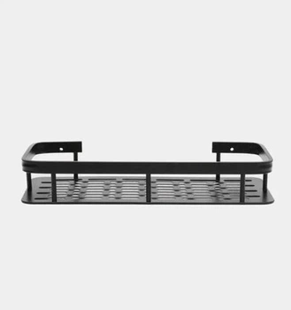 Настенная полка-органайзер для хранения в ванной комнате Storage Rack 197 Черный