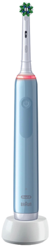 Elektryczna szczoteczka do zębów Oral-B Braun Pro 3 3000 Blue (8006540759752)