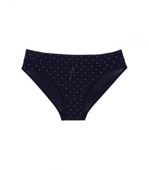 Женские трусики слипы Donella - Donella - 18256263 - L - Темно-синий, запятые