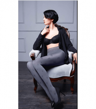 Фантазийные&nbsp;колготки ADEN 120 (1) - Giulia - ADEN 120 (1) - 2-S - Grigio Scuro