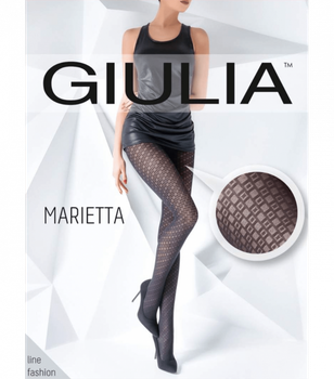 Фантазийные&nbsp;колготки без шортиков MARIETTA 60 (13) - Giulia - MARIETTA 60 (13) - 2-S - Nero