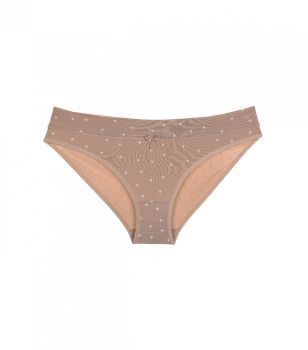 Женские трусики слипы с рисунком Donella - Donella - 18114 - XXL - Бежевый