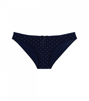Женские трусы слипы Donella - Donella - 21256263 - XXL - Темно-синий, запятые