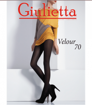Плотные колготки VELOUR 70 - Giulia - VELOUR 70 - 4-L - Nero