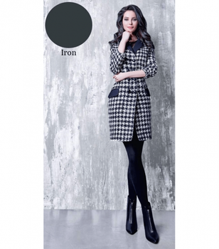 Зимние&nbsp;однотонные колготки LUCKY COTTON 200 - Giulia - LUCKY COTTON 200 - 3-M - Iron