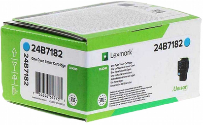 Тонер-картридж Lexmark XC2240/XC4240 Cyan (24B7182)