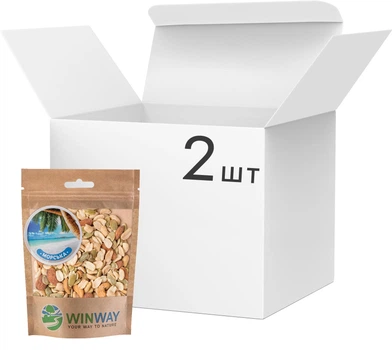 Упаковка смеси ореховой Winway Морская 100 г х 2 шт (0.2 кг) (4821912900334_1)