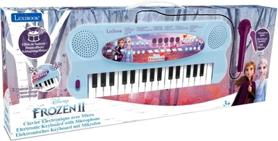 Синтезатор Lexibook Disney Frozen Keyboard з мікрофоном (3380743076300)
