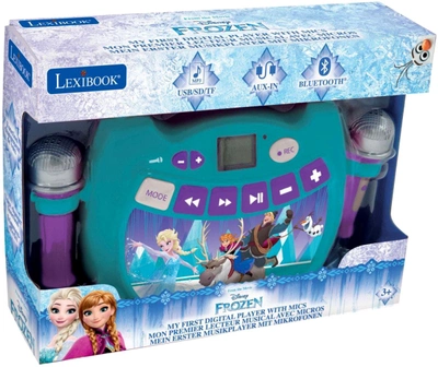 Przenośne karaoke Lexibook Disney Frozen z 2 mikrofonami (3380743091235)