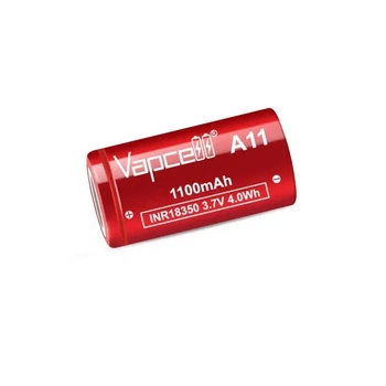 Аккумулятор 18350 3.7V 1100mAh 10A Li-ion INR18350 1шт 18*35mm Vapcell