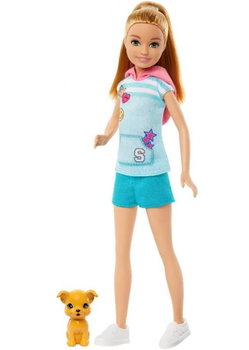 Lalka Mattel Barbie Stacie with Pet Dog The Rescue Movie (0194735180332)