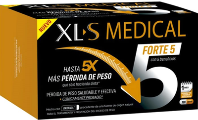 Suplement diety XL-S Medical Forte 5 180 kapsułki (8470001971425)