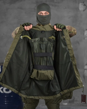 Тактический штурмовой усиленный костюм Oblivion с гидратором весна/лето M олива (85780)