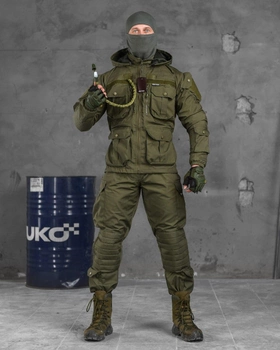 Тактический штурмовой усиленный костюм Oblivion с гидратором весна/лето L олива (85780)