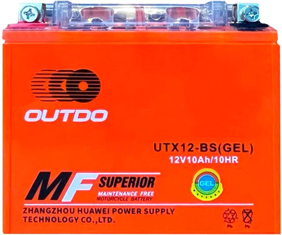 Мото акумулятор Outdo MOTO GEL 6CT-10Ah (UTX12-BS)