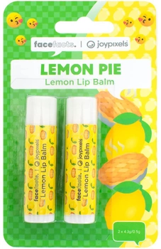 Бальзам для губ Face Facts Joypixels Lip Balm Lemon Pie 2 х 4.25 г (5031413929379)