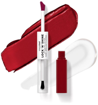 Błyszczyk do ust Wet n wild Lock Shine Lip Color + Gloss Red-y for me 4 ml (77802156952)