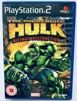 The Incredible Hulk: Ultimate Destruction, Б/У, английская версия - диск для PlayStation 2