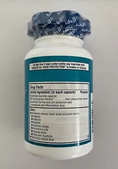 Advil liquid gel, знеболювальне, 200 мг 160 капсул