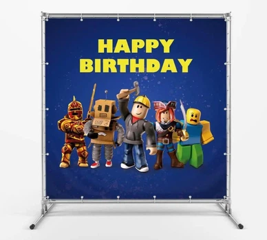 Баннер "Роблокс. Roblox" розмір 2х2м. З люверсами.