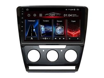 Штатная автомагнитола FORS.auto FS 2 ULTRA для Skoda Superb (Manual AC) 2010-2014