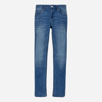 Підліткові джинси для хлопчика Levi's Lvb-510 Skinny Fit Everyday Performance Jeans 9EC758-M8R 146-152 см Сині (3665115329780)