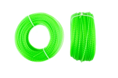 Леска мотокосы Ø2,0mm, 100 метров (косичка, зеленая) BEST (R-2862)