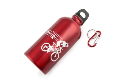 Велосипедна фляга (алюмінієва, червона) (500ml) YKX (D-1532)