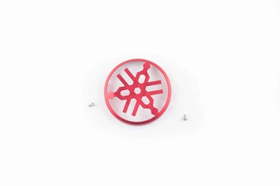 Накладка крышки генератора Yamaha (красная) KOMATCU (mod.A) (P-6316)