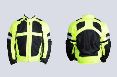Мотокуртка LYSCHY (текстиль) (size:M) (O-109)