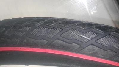 Велосипедна шина 26 * 1,75 (SA-225 Red strip) Delitire-Індонезія (#LTK) (S-6014)