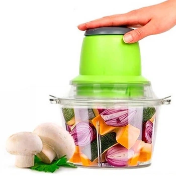 Электрический блендер Vegetable mixer grant кухонный для дома универсальный измельчитель для овощей и фруктов 2 литра