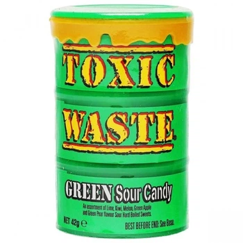 Драже Toxic Waste Green 48 г