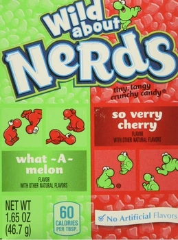 Драже Nerds Дикая Вишня и Кавун 47 г