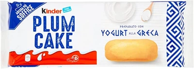 Бисквит Kinder Plum Cake Грецький Йогурт 6 шт 192 г