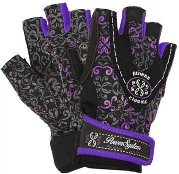 Рукавички Power System Classy Жіночі PS-2910 XS Black/Purple (PS_2910_XS_Black/Purple)