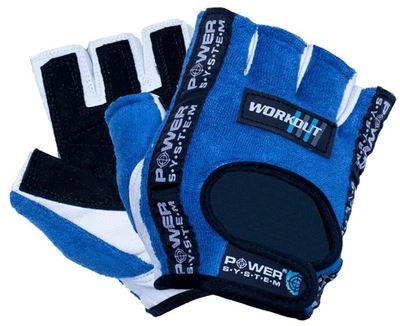Перчатки для фитнеса Power System Workout PS-2200 XS Blue (PS-2200_XS_Blue)