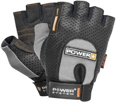 Рукавички для фітнесу Power System Power Plus PS-2500 XS Black-Grey (PS-2500_XS_Black-grey)