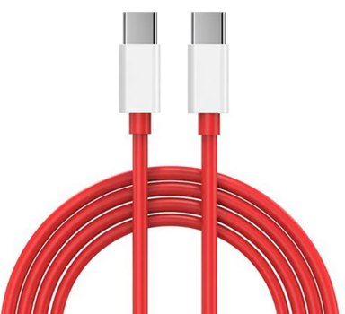 Кабель Data Cable UltraDART / SuperVOOC/Warp/150W/240W/10A 1m Type-C на Type-C/USB-C (OEM) (017260) (red)