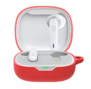 Чехол-накладка CDK для JBL Wave Flex 2 | Silicone Candy Friendly с карабином (016465) (red)