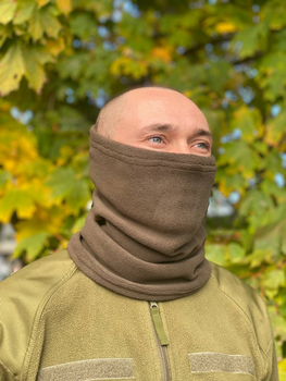 Флисовый Баф Зимний ClefersTac - Маска Олива (50240247)