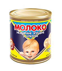 Молоко незбиране згущене з цукром 370 г
