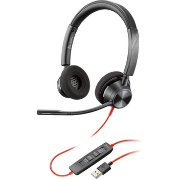 Гарнітура Poly BlackWire C3320-M USB-A/2.18 м/HS Stereo Black (76J17AA)