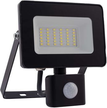 Naświetlacz LED z czujnikiem ruchu Schmith 30 W czarny (IESCH 021)