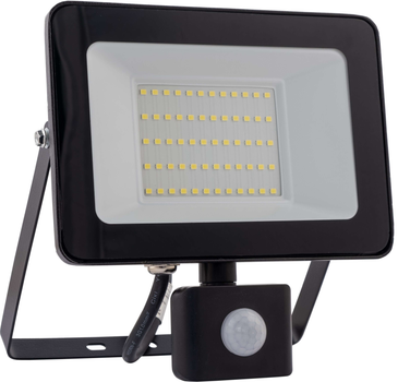 Naświetlacz LED z czujnikiem ruchu Schmith 50 W czarny (IESCH 025)